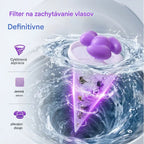 🌀6 kusov 22 €✨ Plávajúci filter do práčky – Zachytáva vlákna, vlasy a zvieracie chlpy pri každom praní 🧺