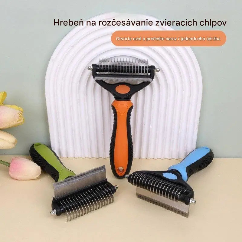 🐶🐱Profesionálny nástroj na rozčesávanie srsti psov a mačiek✨
