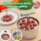 🍖【Časovo obmedzená ponuka】Nerezový tvarovač mäsových guľôčok, praktický kuchynský riad - ideálny na mäsové a rybie karbonátky🐟