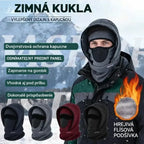 🎉🧣❄️ Dvojvrstvová fleecová kukla s kapucňou — hrejivá, vetruodolná a pohodlná na zimu, cyklistiku aj turistiku.
