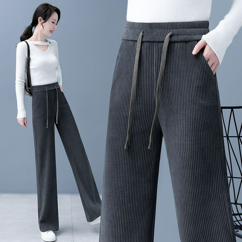 🔥【M-3XL】【40-110KG】👖Nové dámske elastické voľné nohavice
