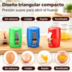 【3 piezas 20 euros】🍳 Rompehuevos rápido: rompe cientos de huevos más rápido y de forma más limpia 🔥