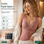 🔥Kúp 1 a 1 dostaneš zadarmo❤️【L-4XL】Čipková podprsenka s tílkom a nádherným dizajnom chrbta; účinne dvíha a naberá poprsie, čím zabraňuje jeho ovisnutiu