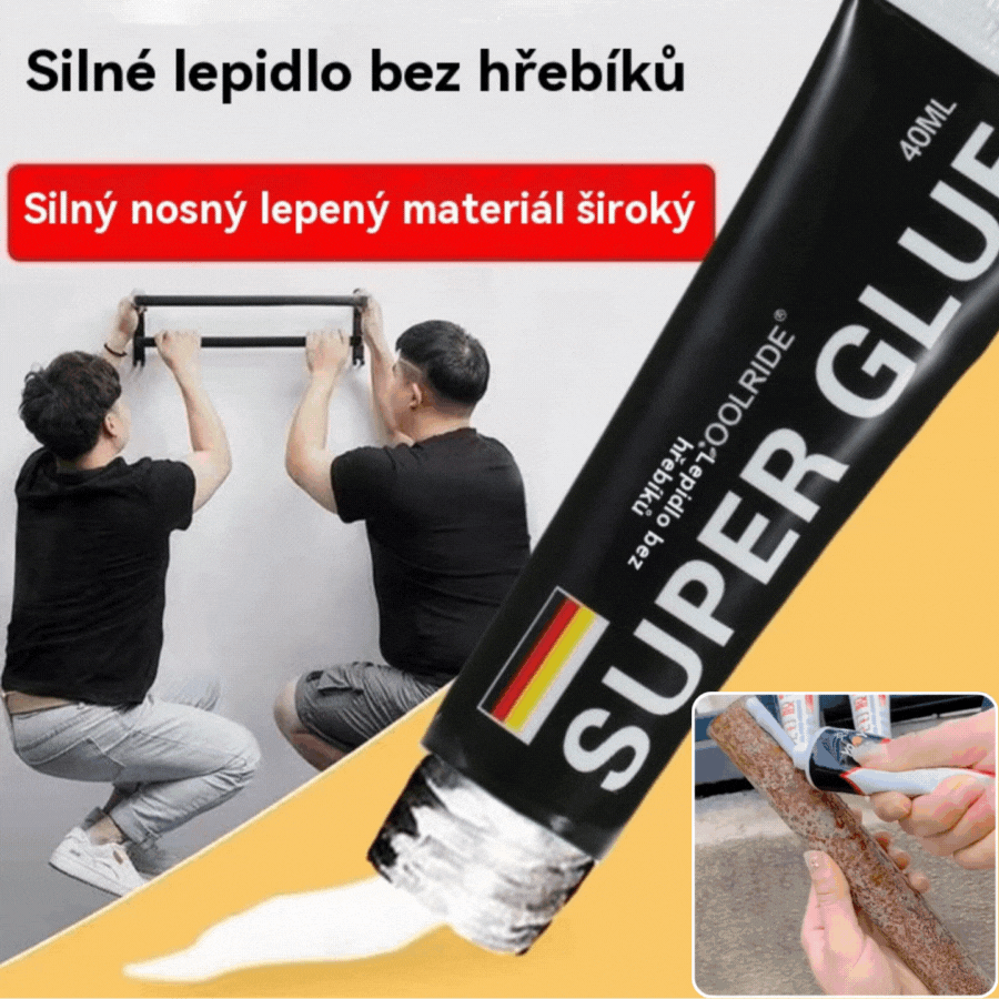 【🔥Kúpte 5 a získajte 5 zadarmo】Obľúbené univerzálne vodeodolné lepidlo bez dierovania