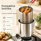 🔥 Zadnji dan! -50 % popusta | Večnamenski cvrtnik iz nerjavečega jekla 304 | Enostavno, hitro in priročno kuhanje 🍳