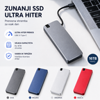 🎉【🔥Prodanih več kot 9999】Prenosni trdi disk z ultra hitrim prenosom 150 MB/s【16T】