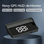 【Švajčiarska vojenská GPS navigácia „Ako sa vyhnúť pokute“】Nový GPS rýchlomer a otáčkomer s displejom HUD