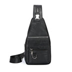 🎒 Nepremokavá taška cez rameno z pravej kože v retro štýle: nevyhnutná vec na každodenné dochádzanie.
