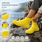 Kúp jeden a druhý dostaneš zadarmo! [Len 20 €] Nenechajte si zmoknúť tenisky! Odolné a vodeodolné návleky na topánky: protišmykové a kompaktné, ideálne na nosenie 🌧️