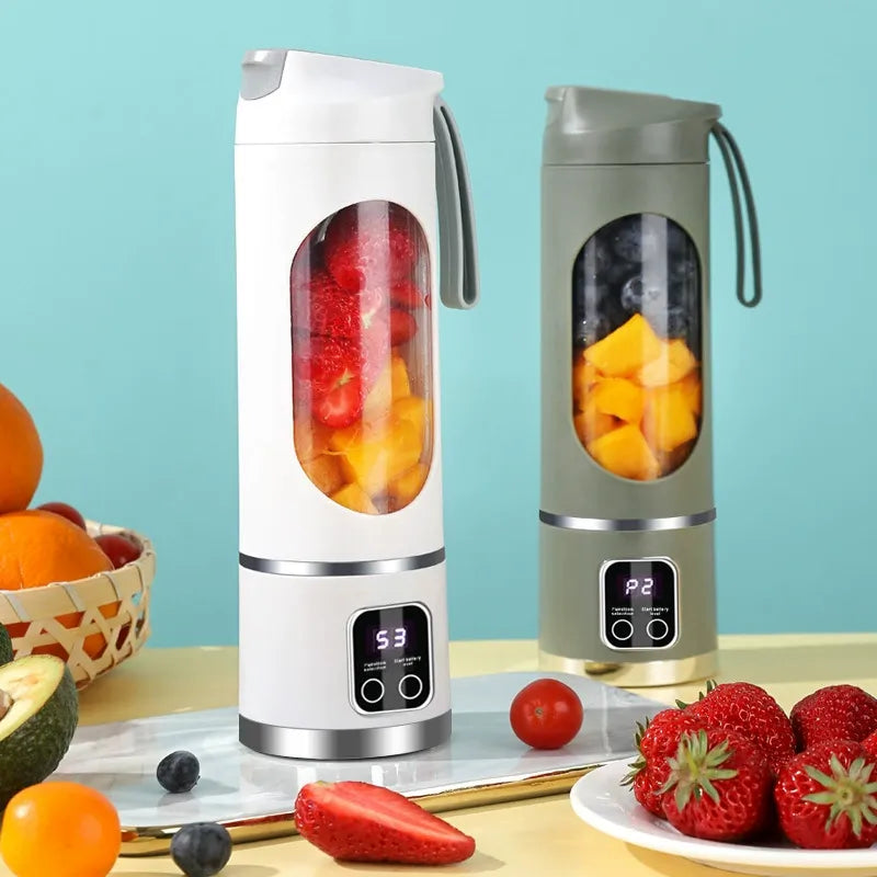 ✨🍹 Brezžični prenosni mešalnik 🔥 Brezžična prenosna zasnova