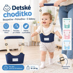 Detský pešie postroj 2 v 1 – priedušný, ergonomický a s ochranou proti pádu 👶🚼