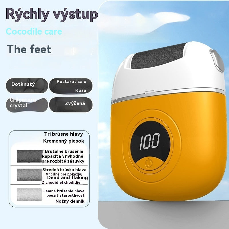 🦶✨🔥【Posledný deň so zľavou 50%】Nový elektrický masážny prístroj na chodidlá, odstraňuje odumretú kožu z päty, elektrický masážny prístroj na chodidlá, vhodný na starostlivosť o nohy.