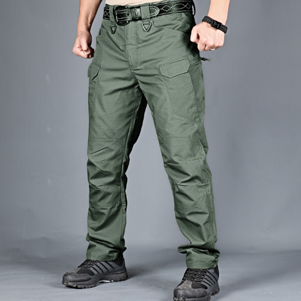 Pánske nohavice cargo – vojenský dizajn, veľkosti S–6XL, vhodné pre 40–105 kg