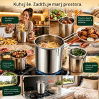 🔥 Zadnji dan! -50 % popusta | Večnamenski cvrtnik iz nerjavečega jekla 304 | Enostavno, hitro in priročno kuhanje 🍳
