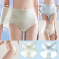 🔥🩲 (6 kusov) Posledný deň - zľava 50% - Nové bezšvové spodné prádlo s vysokým pásom Ice-Cool Bandage