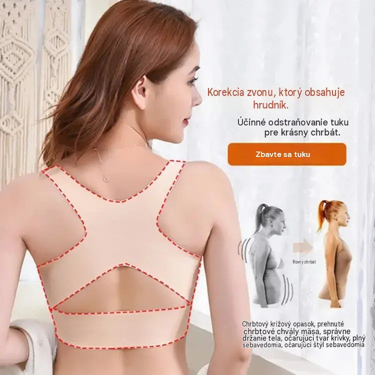 2 len za 22 € 🎉 Posledný deň akcie - ušetrite 50 % ⚡ Podprsenka s jednoduchým zapínaním spredu, ktorá kombinuje korekciu držania tela s pohodlím dizajnu bez kostíc.