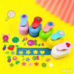 【Kúpte 5, získajte 5 zdarma】【10 kusov】 Detské dierovače na vytváranie vzorov