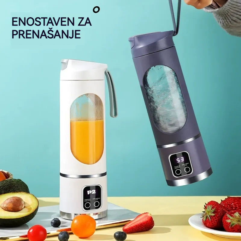 ✨🍹 Brezžični prenosni mešalnik 🔥 Brezžična prenosna zasnova
