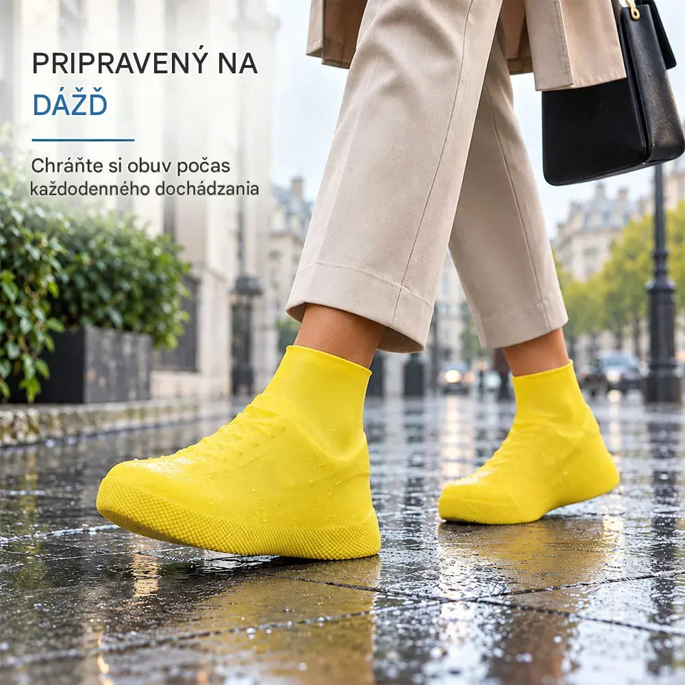 Kúp jeden a druhý dostaneš zadarmo! [Len 20 €] Nenechajte si zmoknúť tenisky! Odolné a vodeodolné návleky na topánky: protišmykové a kompaktné, ideálne na nosenie 🌧️