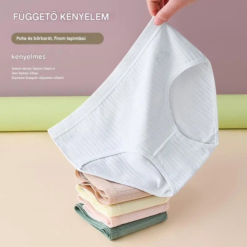 💓 【7-dielna sada】Posledný deň so zľavou 50 % – ❤️✨Dámske antibakteriálne spodné prádlo s vysokým pásom Simple Premium, vhodné pre ženy s hmotnosťou 70 – 180 libier