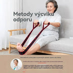 【Kúp 1, získaj 1 zadarmo】Odporové gumy na tréning svalov a strečing nôh, ako aj elastické gumy vhodné pre ľudí stredného a staršieho veku.