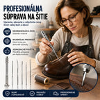 🧵【Kúp 1 a druhý dostaneš zdarma : 2 sady】👞 Sada 5 v 1 s vymeniteľnými šijacími ihlami – Profesionálna súprava na opravu obuvi a prácu s kožou 🛠️✨